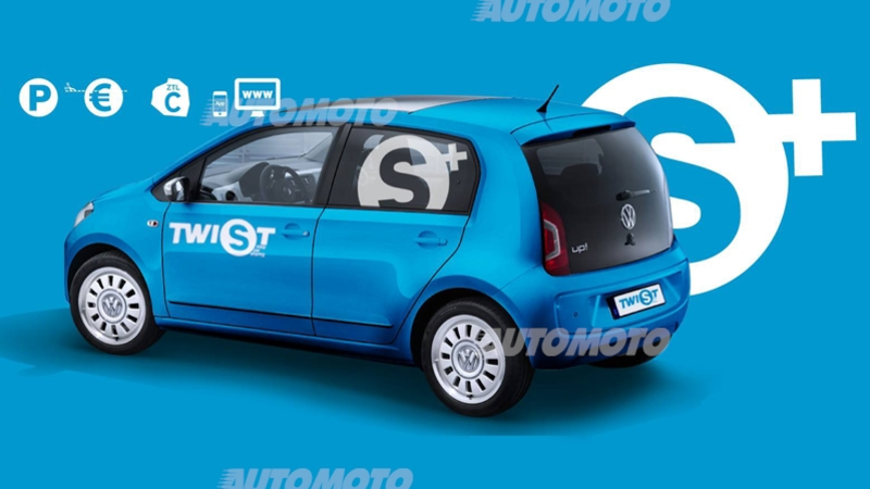 Car sharing a Milano: arriva Twist con le Volkswagen up!