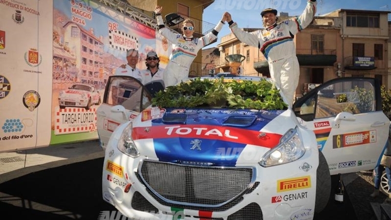 CIR 2014. 98a Targa Florio. Andreucci-Andreussi (Peugeot), l&rsquo;Ottavo Cielo