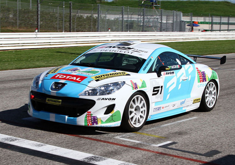 Peugeot RCZ Cup, Misano. Gara 1: &laquo;Le Super 2000 sono a portata di tiro&raquo;