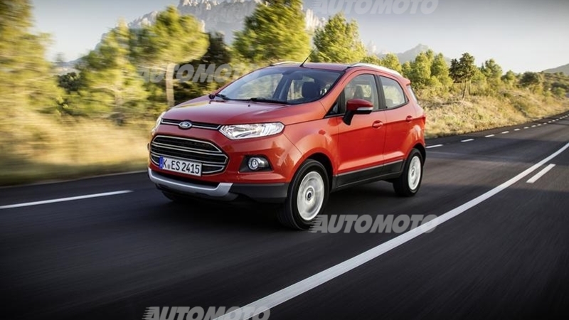 Al&ugrave;, Ford: &laquo;Il SYNC di EcoSport rappresenta una nuova frontiera di sicurezza&raquo;