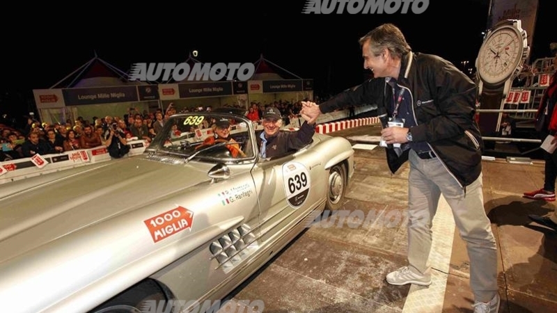 Mille Miglia 2014: l&#039;arrivo a Roma