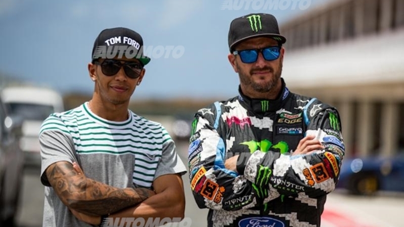 Rally di Monza 2014:  Lewis Hamilton torna a fare coppia con Ken Block!