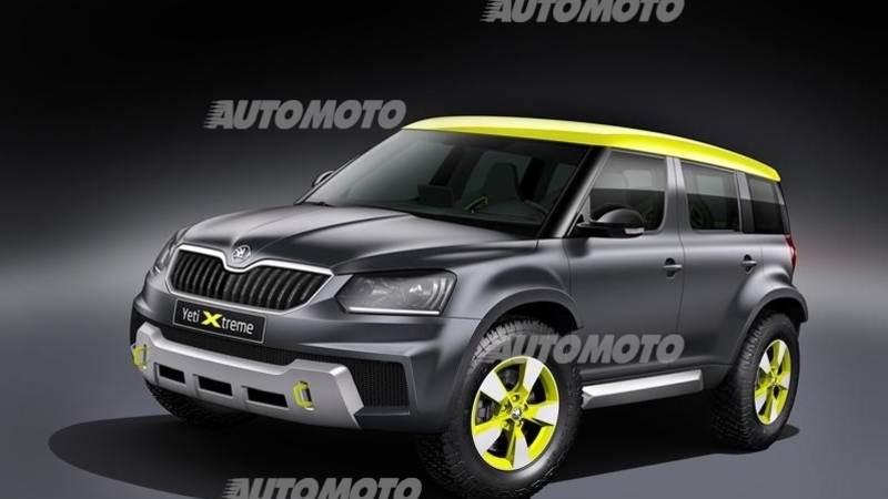 Skoda Yeti Xtreme concept