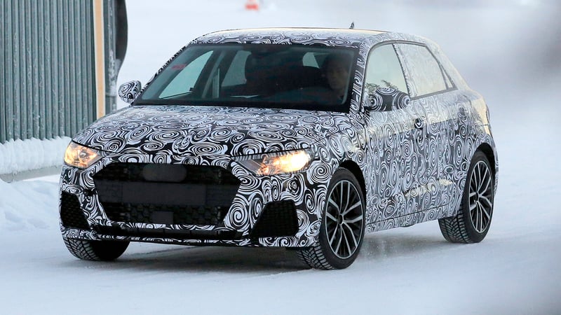 Nuova Audi A1: spiata tra le nevi! Arriver&agrave; nel 2018