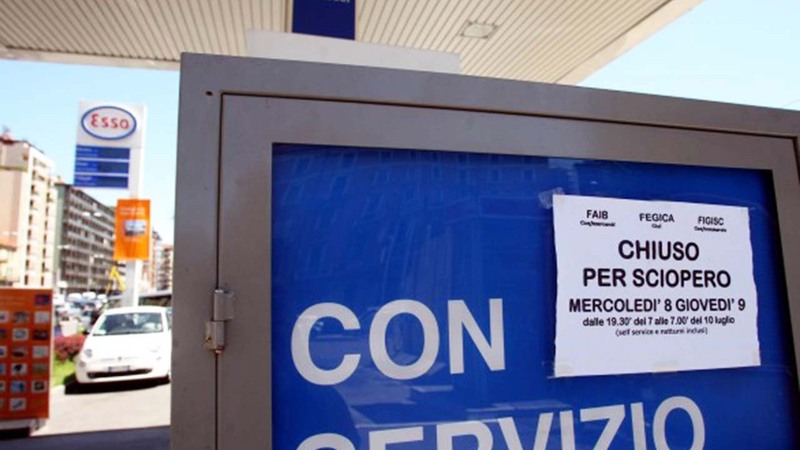 Benzina: confermato lo sciopero del 18 giugno