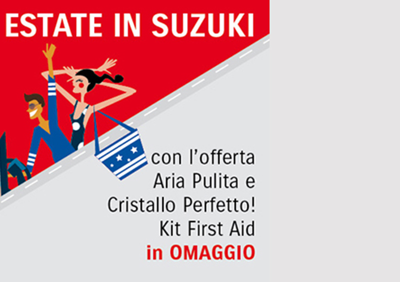 Estate in Suzuki: una promozione estiva sulla manutenzione dell&#039;auto