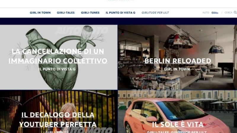 Peugeot presenta Girlitude.it, il &quot;blogazine&quot; tutto al femminile