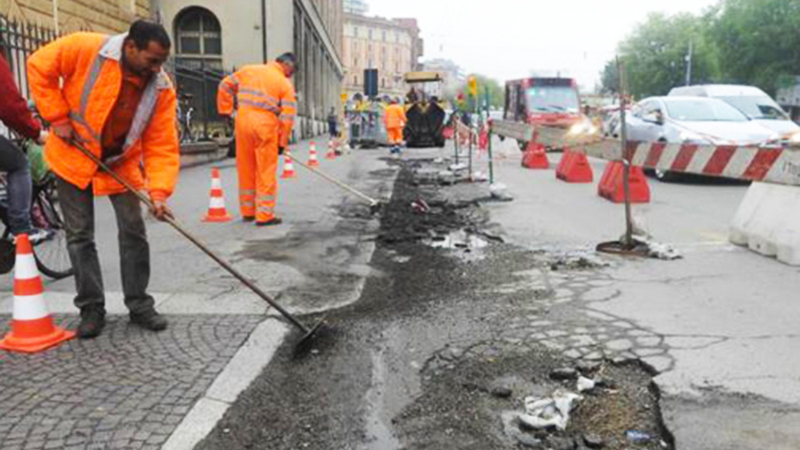 Milano: al via il piano strade: 700 cantieri in 11 mesi