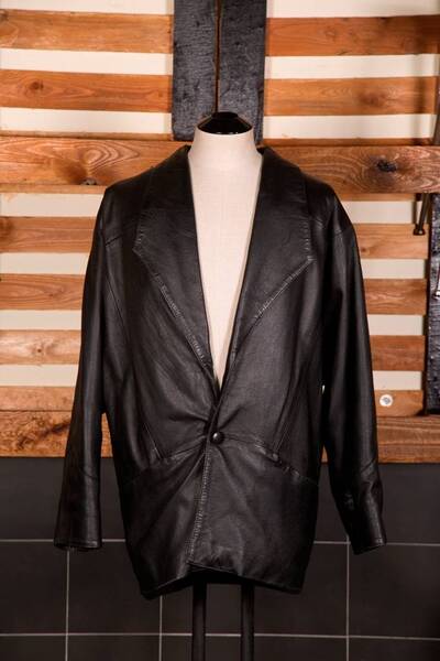 Giacca in pelle Sartoria artigiana