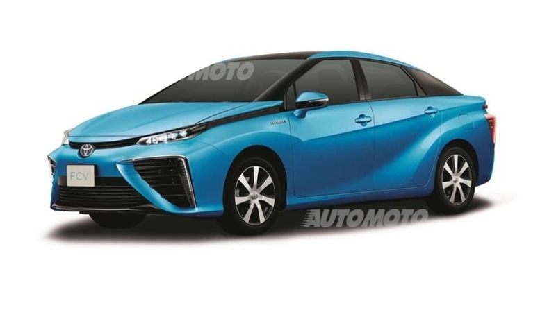 Toyota FCV: l&#039;auto a idrogeno nipponica sar&agrave; realt&agrave; dal 2015