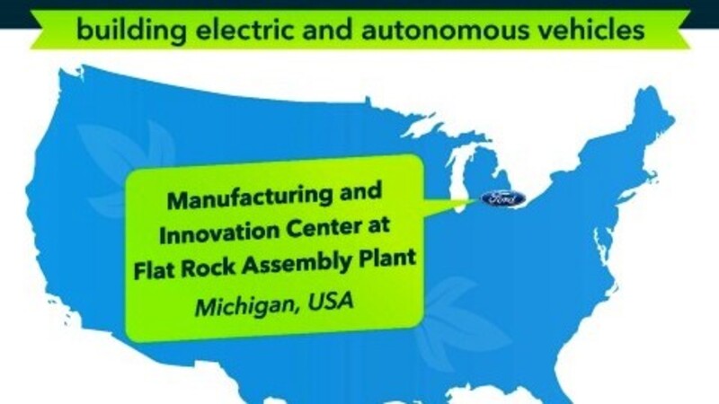 Investimenti Ford per la fabbrica in Michigan