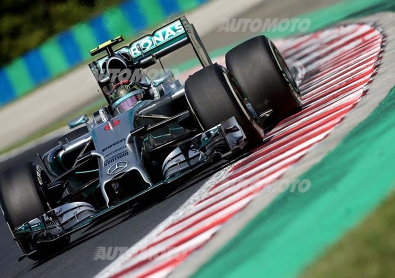 Formula 1 Ungheria 2014: nuova pole per Rosberg. Naufragio Ferrari, Kimi 17°