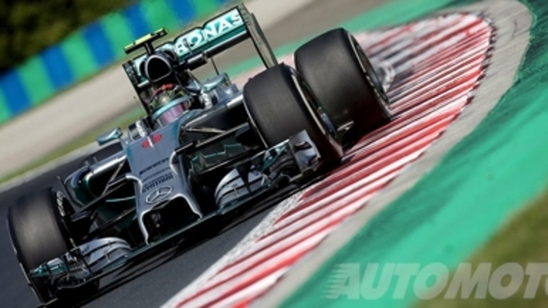 Formula 1 Ungheria 2014: nuova pole per Rosberg. Naufragio Ferrari, Kimi 17&deg;