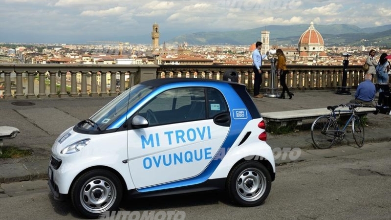 car2go raggiunge 2 milioni di noleggi dopo un anno in Italia