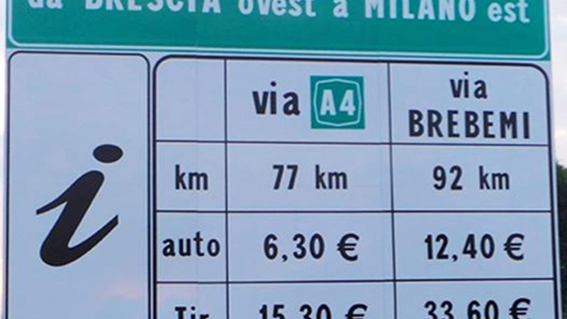 BreBeMi, l&#039;autostrada deserta che divora soldi pubblici