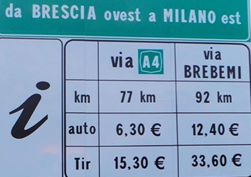 BreBeMi, l&#039;autostrada deserta che divora soldi pubblici