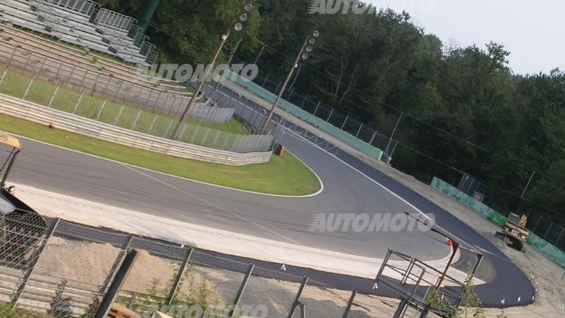 Monza: avviati i lavori di asfaltatura della via di fuga della curva Parabolica