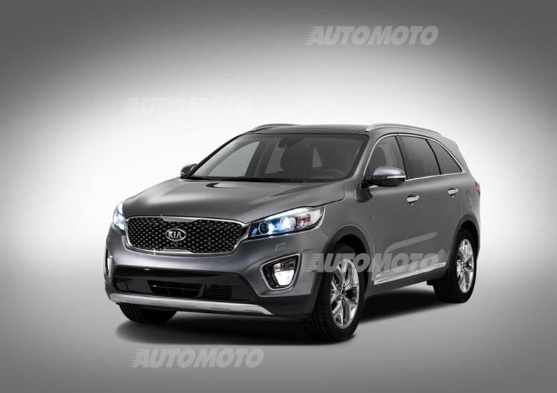 Nuova Kia Sorento: prime immagini della versione 2015