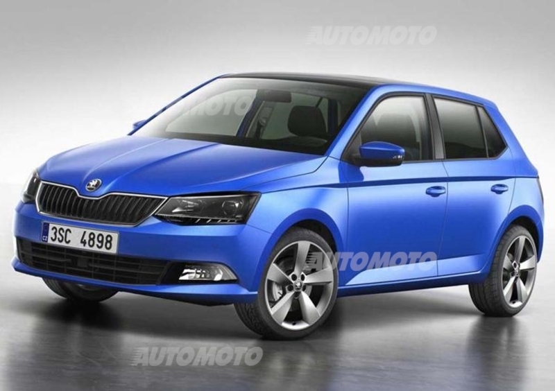 Nuova Skoda Fabia, le prime immagini: pi&ugrave; matura e tagliente