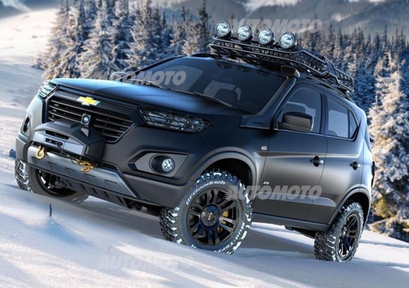 Chevrolet Niva concept: la leggenda del fuoristrada russo continua