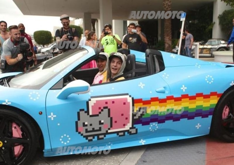 Deadmau5 ribattezza la sua Ferrari &ldquo;Purrari&rdquo;: Maranello si infuria