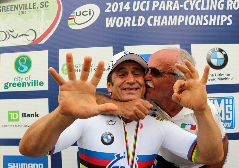 Zanardi do it again. Vince il secondo oro ai Mondiali di paraciclismo di Greenville