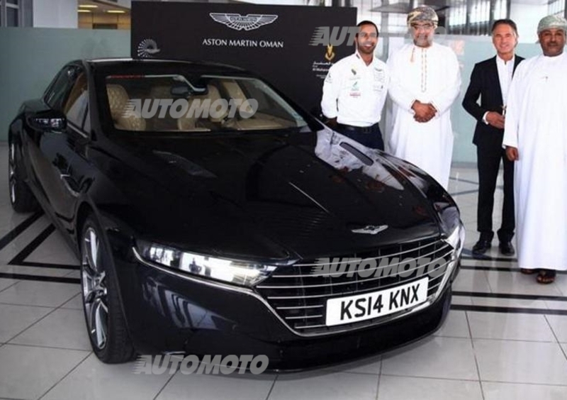 Aston Martin Lagonda: le prime immagini dell&#039;ammiraglia per gli Arabi