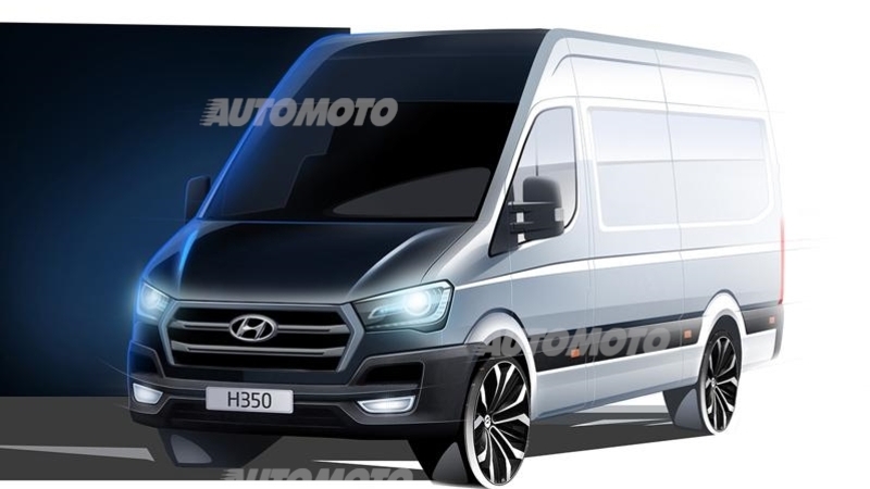 Hyundai H350: prime immagini ufficiali