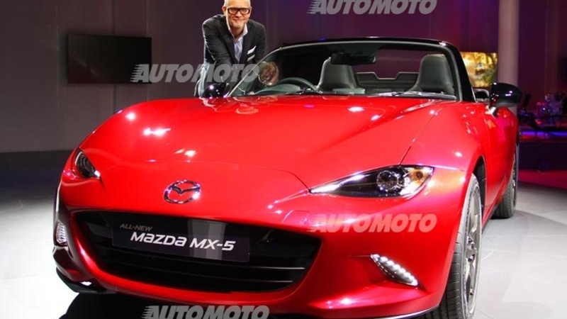 Rice: &laquo;Il design della nuova MX-5 esprime la sua fenomenale agilit&agrave; su strada&raquo;