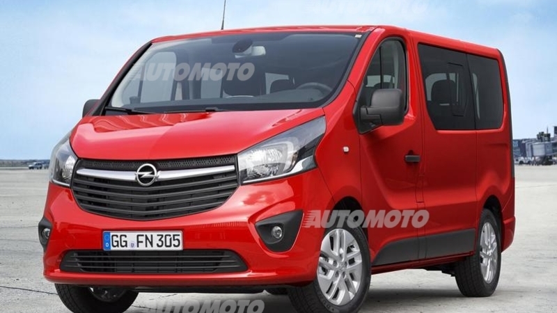 Nuovo Opel Vivaro: motori diesel di ultima generazione e IntelliLink