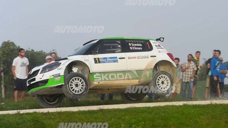 CIR 2014. L&rsquo;Adriatico &egrave; di Scandola (Skoda Fabia S2000)