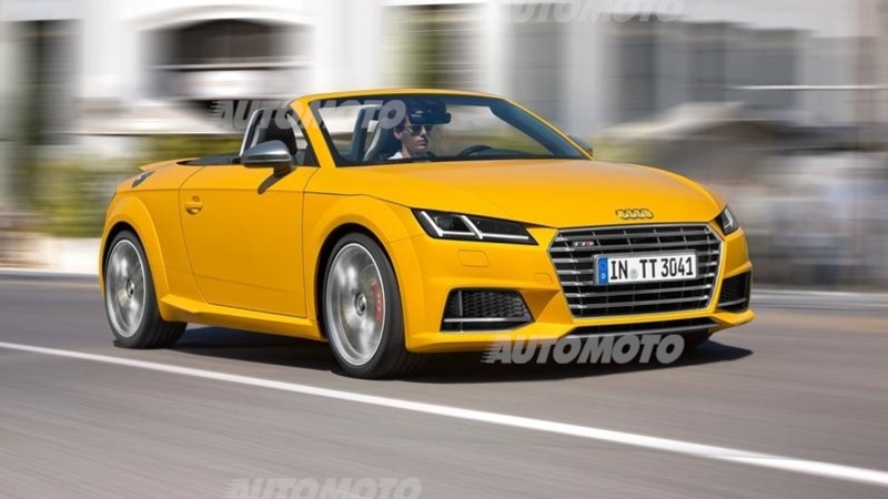 Audi TT e TT S Roadster: le prime immagini ufficiali