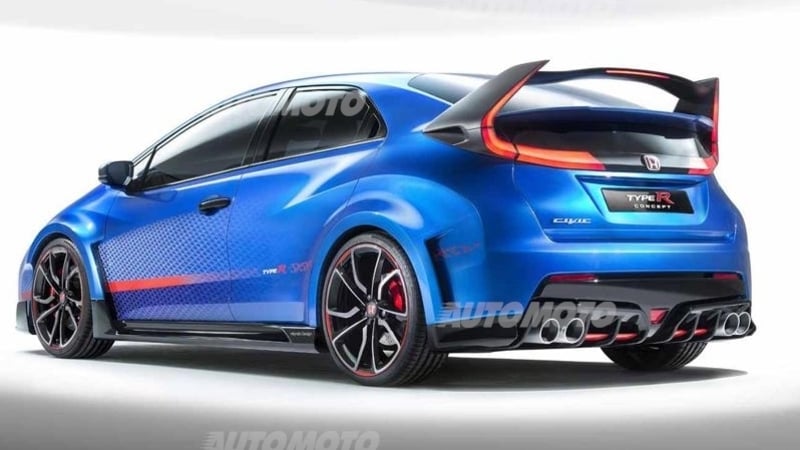 Honda Civic Type R Concept II: questa sportiva si fa attendere