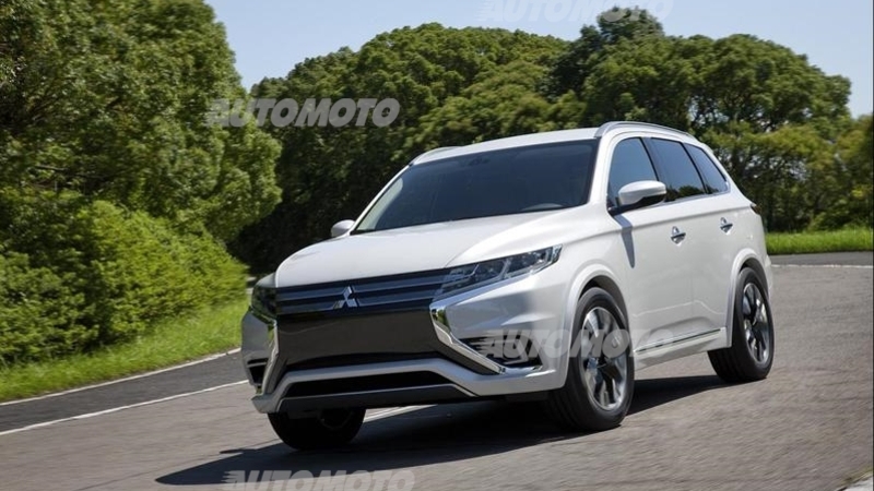 Mitsubishi Outlander PHEV Concept-S: l&rsquo;evoluzione del SUV plug-in