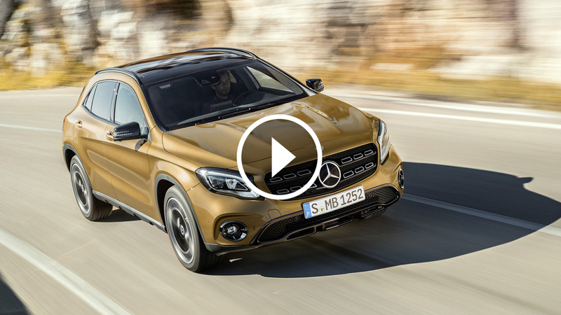 Mercedes GLA restyling, debutto al Salone di Detroit 2017 [Video]