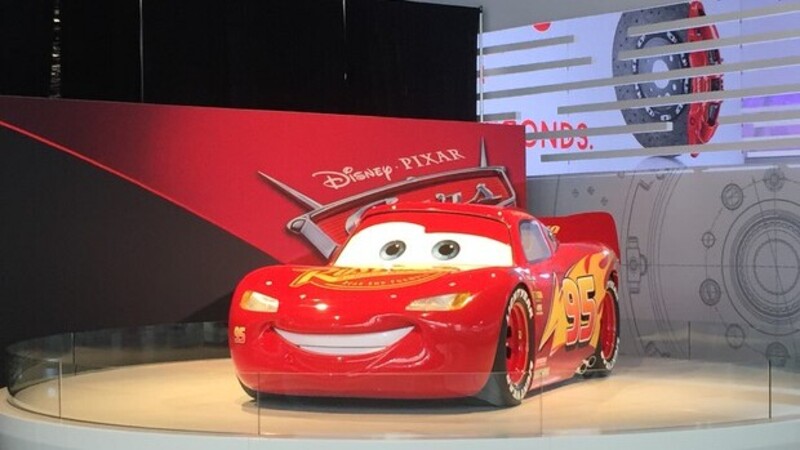 Cars 3, al Salone di Detroit c&#039;&egrave; anche Saetta McQueen