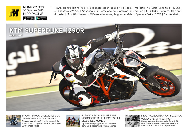 Magazine n&deg;273, scarica e leggi il meglio di Moto.it 