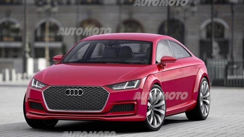 Audi TT Sportback concept: svelata definitivamente a Parigi