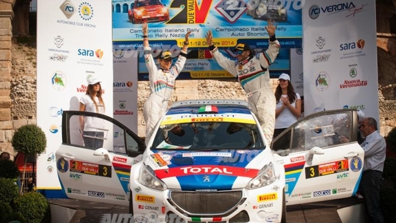 CIR 2014. Andreucci e Andreussi (Peugeot) trionfano al 2 Valli e nell&rsquo;Italiano