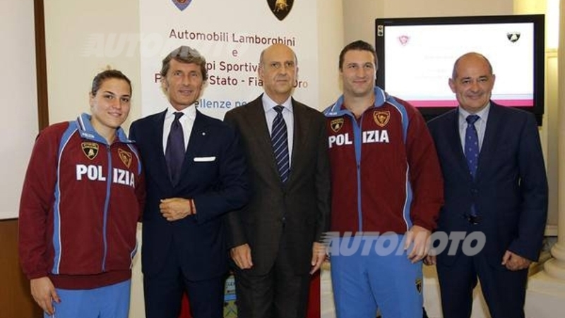 Lamborghini &egrave; il nuovo sponsor tecnico delle Fiamme Oro