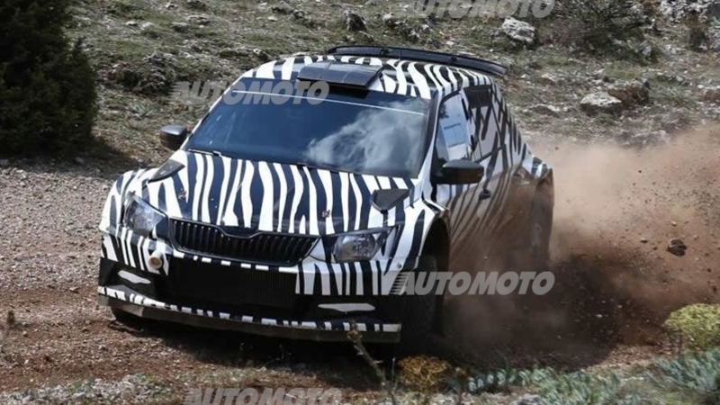 Skoda Fabia R5: le prime immagini in azione