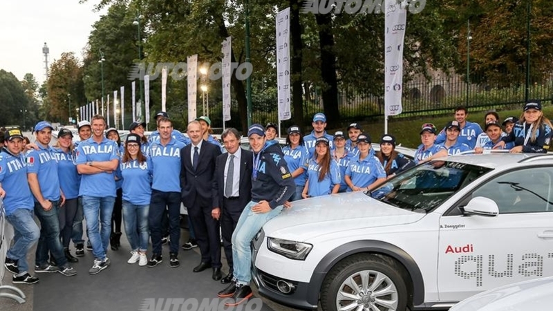 Audi: anche quest&#039;anno a fianco degli atleti della FISI