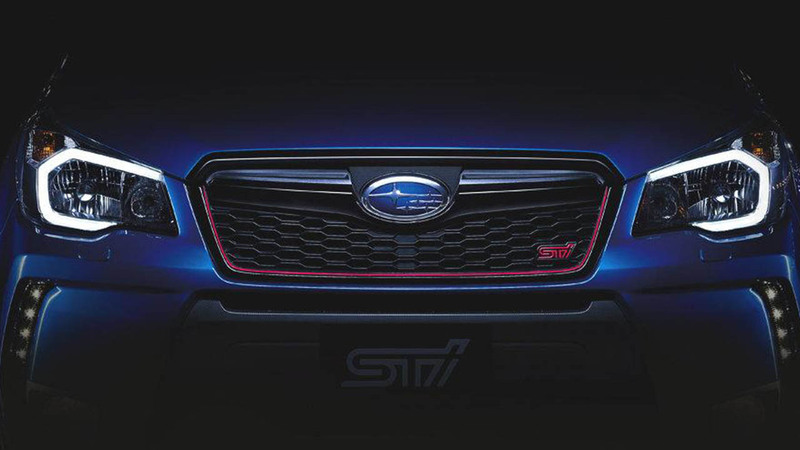 Subaru Forester STi: primo teaser ufficiale