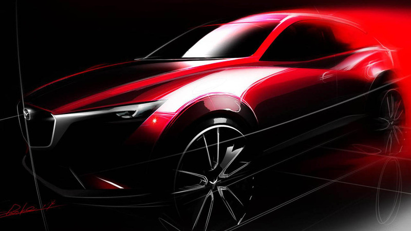 Mazda CX-3: primo teaser in vista dell&#039;unveiling