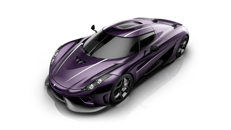 Koenigsegg Regera, una livrea speciale omaggia Prince