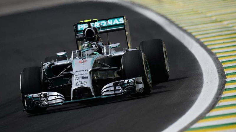 Formula 1 Brasile 2014: Rosberg in testa alle libere del venerd&igrave;