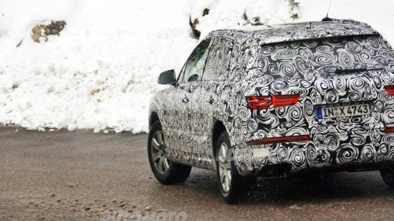 Nuova Audi Q7: inedite immagini spia dei severi test in Trentino
