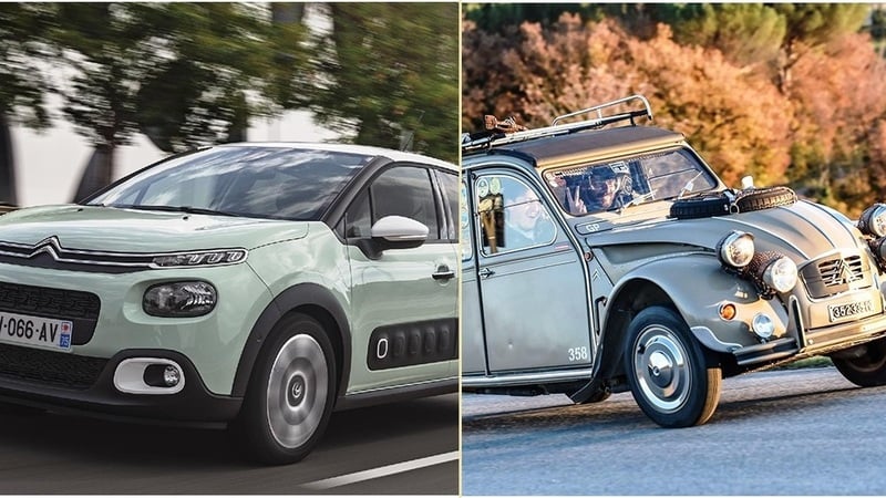 Confronto Heritage, Citroen: 2CV Vs C3