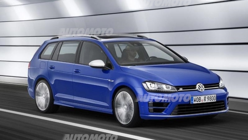 Volkswagen Golf R Variant: la station che vuole la pista