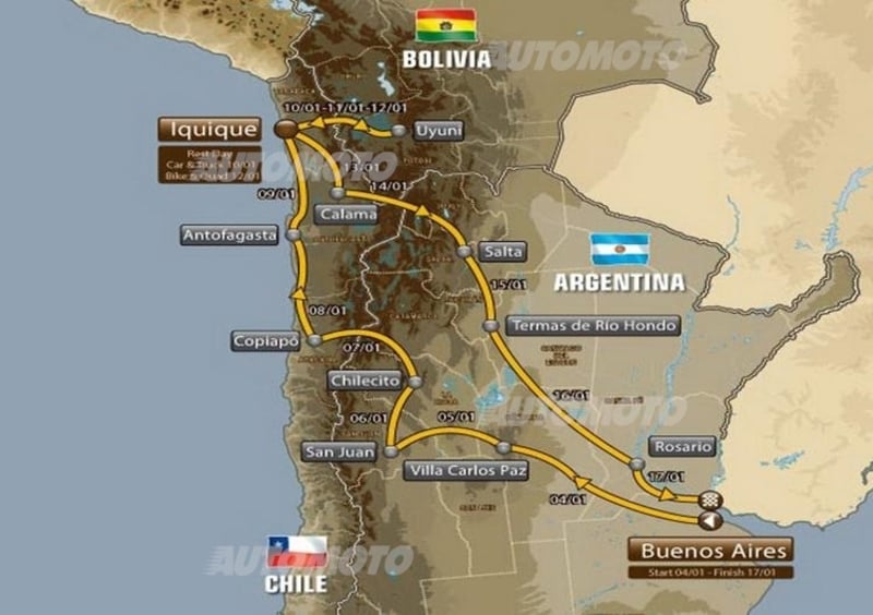 Dakar 2015. Lanciata ufficialmente la 37a edizione